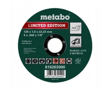 Szlifierka kątowa Bosch GWS 9-125 S z zestawem 5 tarcz