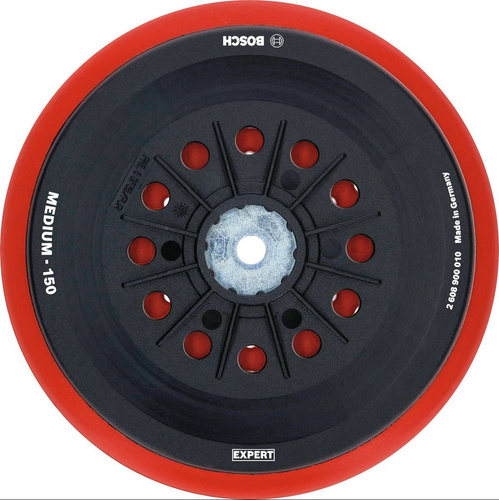 Uniwersalny talerz oporowy Bosch EXPERT Multihole 150 mm 2608900010, średnia twardość