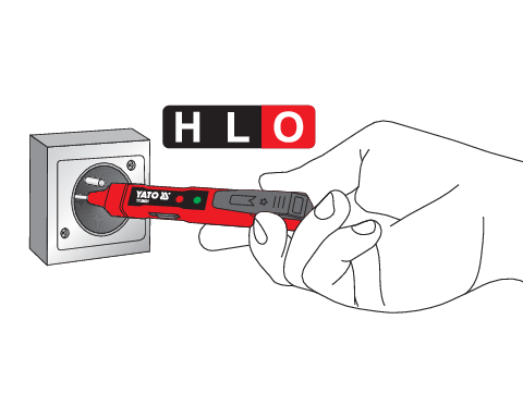 Próbnik napięcia Yato YT-28631