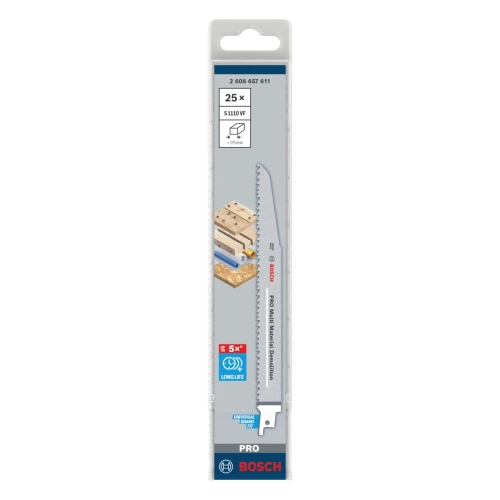 Brzeszczot do piły szablastej Bosch (2608657611) 25 szt.