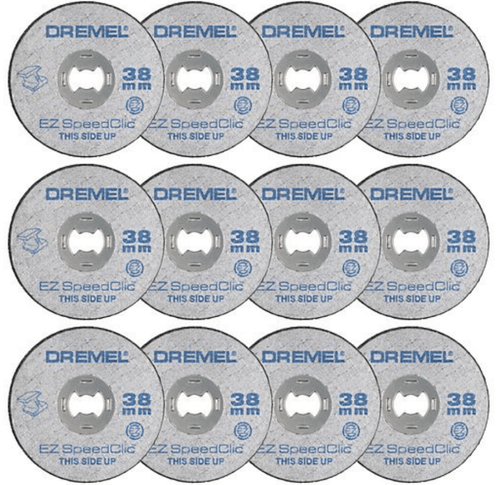 Tarcze tnące do metalu Dremel 38 mm x 1.25 mm 2615S456JD 12 szt.