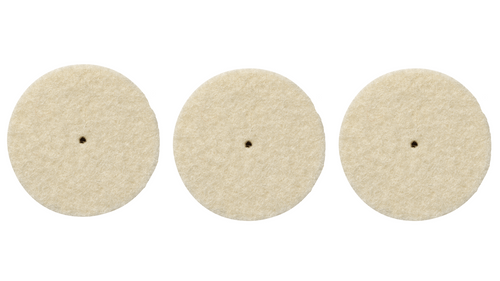 Tarcza polerska filc Dremel 26 mm 26150429JA - 3szt
