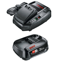 Zestaw zasilający Bosch 1600A00K1P (1x2,5Ah + AL 1830 CV)