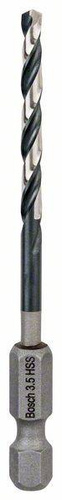 Wiertło spiralne HSS 3,5 mm, z chwytem sześciokątnym Bosch 2608577051