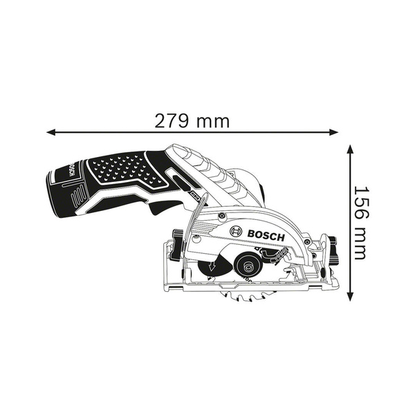 Pilarka tarczowa Bosch GKS 12V-26 (06016A1005)