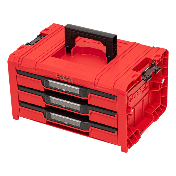 Skrzynia narzędziowa Qbrick System PRO Drawer 3 Toolbox Expert RED Ultra HD