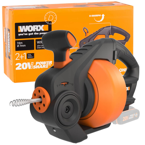 Udrażniacz do rur Worx WX891.9