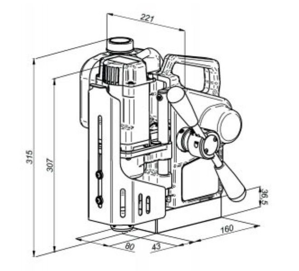 Wiertarka elektromagnetyczna Promotech PRO 36 AUTO
