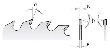 Piła uniwersalna HM D=190 Z=24 K=2,6 CMT 291.190.24M