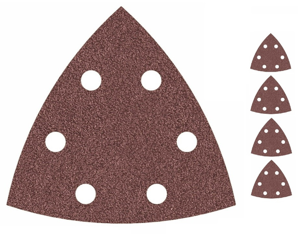 Zestaw 5 szt. papierów ściernych Bosch PRO F460, 93mm P40 2608621684