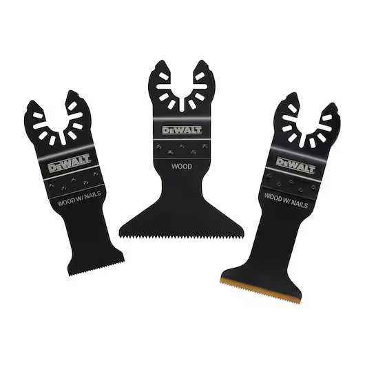 Zestaw brzeszczotów do narzędzi wielofunkcyjnych Dewalt DT20760-QZ 3 sztuki