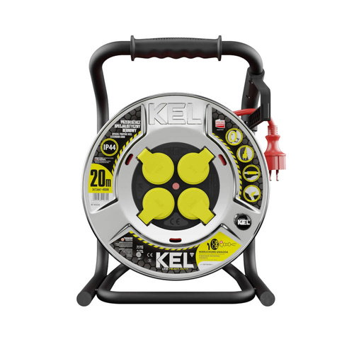 Przedłużacz bębnowy Kel Heavy Duty W-99250 20m 3x2,5
