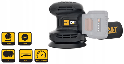 Szlifierka mimośrodowa CAT DX42B