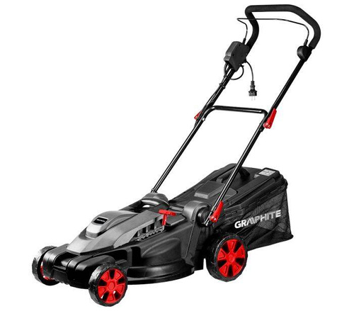 Kosiarka Graphite 59G475 - elektryczna, kosz na trawę 45L, 2000W