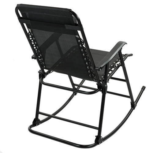 Fotel bujany Belivio RAY Black