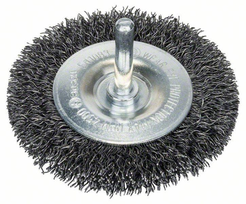 Szczotka tarczowa z drutu falistego 75 × 0,3 mm stalowa Bosch 2608622007