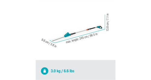 Teleskopowe nożyce do żywopłotu THS 42/18V P4A Gardena 14732-55