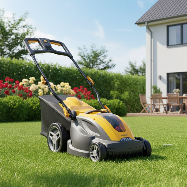 Kosiarka Stiga Combi 340e akumulatorowa o szerokości roboczej 38 cm