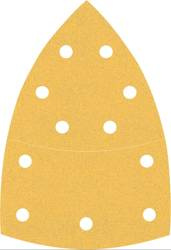 Papier ścierny EXPERT C470 z 11 otworami do szlifierek wielofunkcyjnych 102 x 62 mm, 93 mm, G 120, 10 szt.