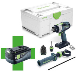 Wiertarko-wkrętarka udarowa TPC 18/4 I-Basic + aku 5,0 Festool 577053