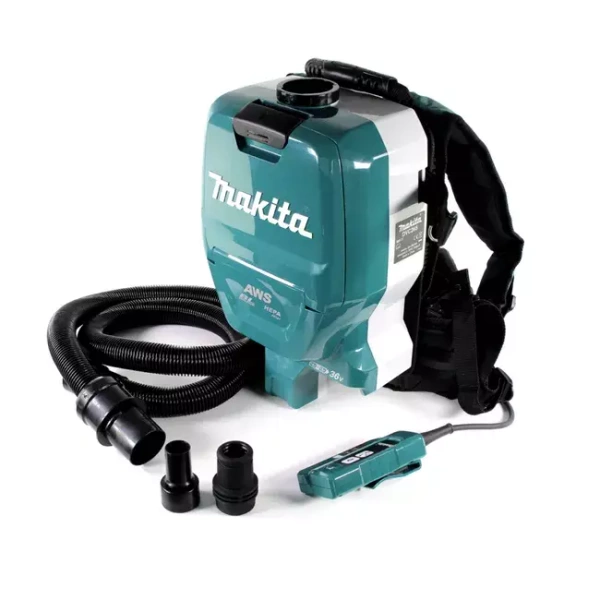 Odkurzacz plecakowy Makita DVC265ZXU 2L, 2x18V AWS 