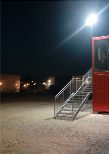 Maszt do montażu na kontenerze LMC2x100AW PARTNERSITE