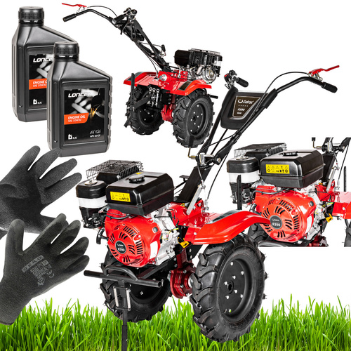 Glebogryzarka spalinowa Cedrus GL06 z rękawicami i olejem