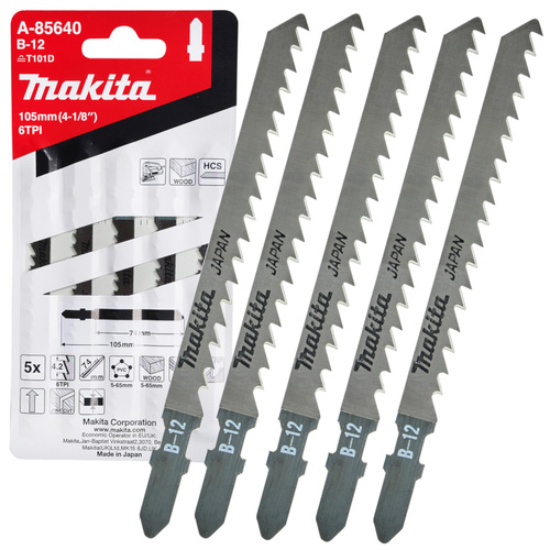 Brzeszczot do wyrzynarek 74mm 6Z/CAL nr B12 Makita A-85640