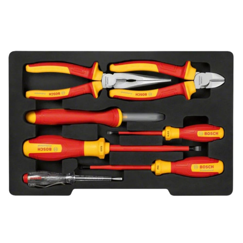 Zestaw narzędzi ręcznych VDE 7 elementów Bosch 1600A02NG3