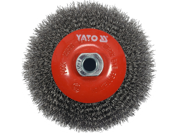 Szczotka druciana 125 mm Yato YT-47612