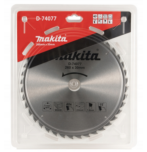 Tarcza do drewna Makita D-74077