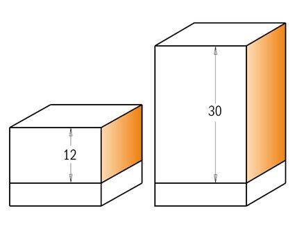 Frez HM D=19 I=30 L=85 CMT 657.191.11