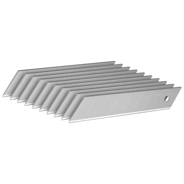 Zestaw 10 szt. ostrzy łamanych 25 mm Stanley 0-11-325