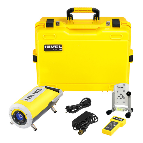 Laser rurowy z czerwoną wiązką Nivel PL200R