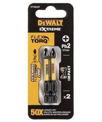 Udarowe końcówki wkrętarskie Extreme Impact Torsion2 2 szt. DT70532T DeWalt