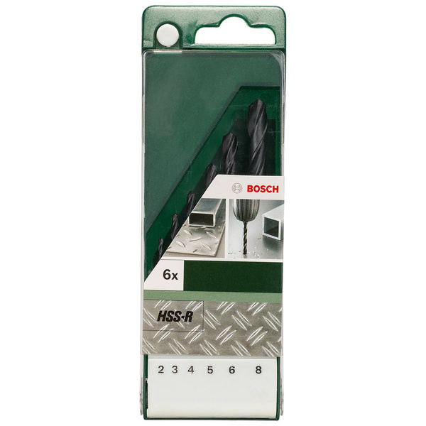 Wiertła do metalu Bosch 2609255029 - zestaw 6 sztuk
