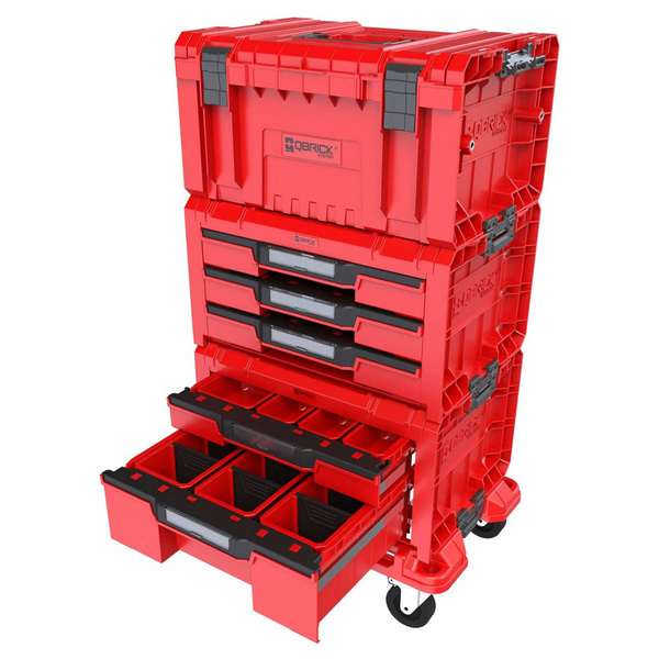 Zestaw skrzyń narzędziowych QBRICK SYSTEM PRO Drawer Workshop Set 4