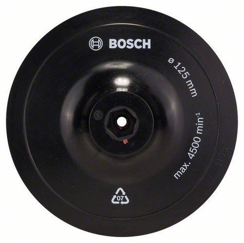 Talerz mocujący z mocowaniem na rzepy Bosch 1609200154