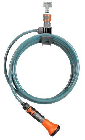 city gardening wąż spiralny - zestaw ze zraszaczem natryskowym Gardena 18411-20