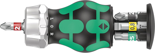 Wkrętak z 6 bitami Kraftform Wera 05008884001