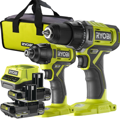 RCK182G-220S Wier-Wkręt RDD18 Zakr Udar RID18 2x2Ah i Ładow.