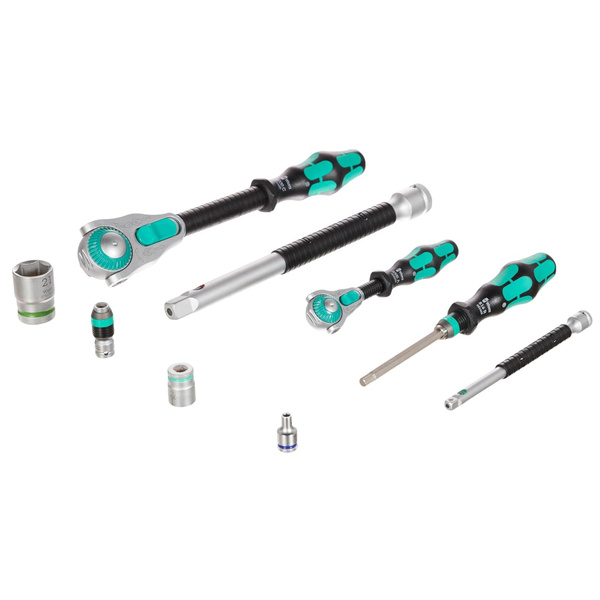 43-CZĘŚCIOWY ZESTAW METRYCZNY Z GRZECHOTKĄ ZYKLOP SPEED  WERA 05160785001