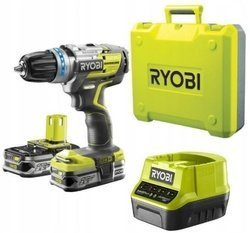 Akumulatorowa wiertarko wkrętarka Ryobi R18DDBL-225B
