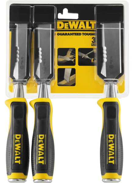 Zestaw dłut z boczną krawędzią tnącą 3 szt. DWHT0-16148 DeWALT