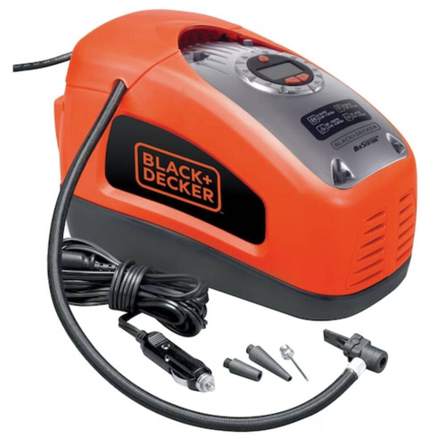 Kompresor samochodowy 12V/230V Black Decker ASI300-QS