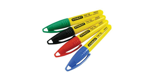 Zestaw 4 szt. markerów Stanley 2-47-329