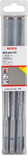 Zestaw wierteł SDS plus-5X 6,5x150x210 Bosch 2608833895 10 szt.