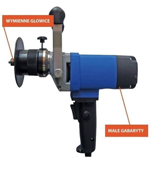 Ukosowarka ręczna (krawędziarka) EKF 300 Promotech typ głowicy 30°