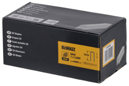 Zszywki Dewalt DSTSX30Z
