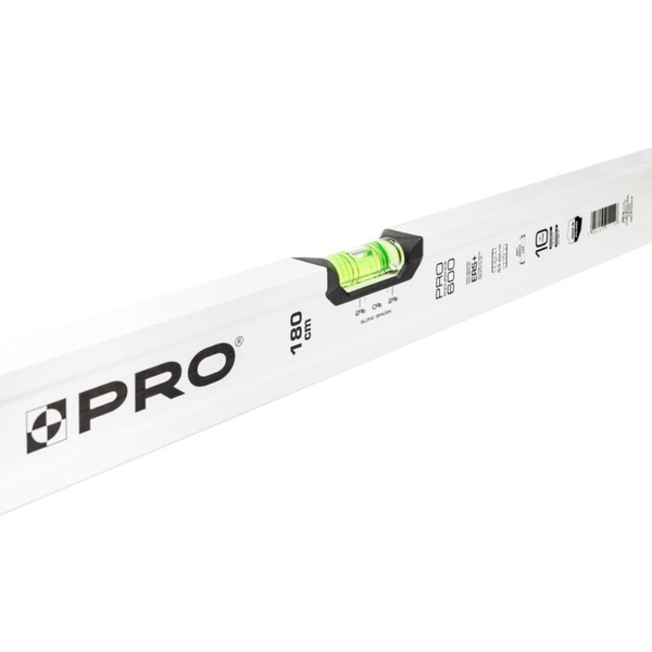 Poziomica PRO600 180 cm z libellą 2% PRO-AB180